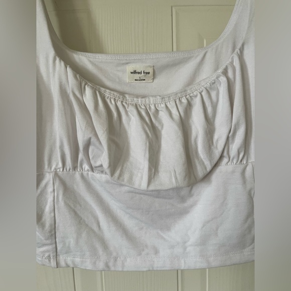 Aritzia Wilfred Free bustier square-neckline tank top - Picture 9 of 13